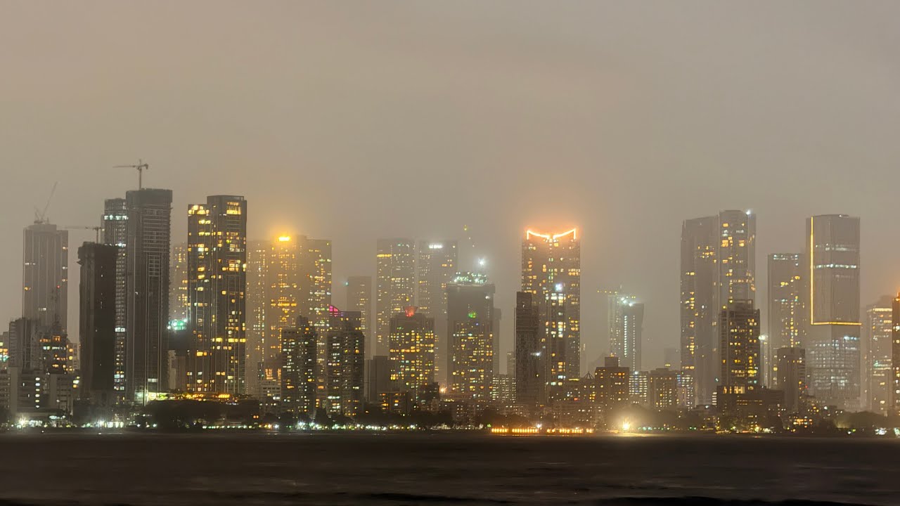 Mumbai skyline view | Tallest skyline of India
