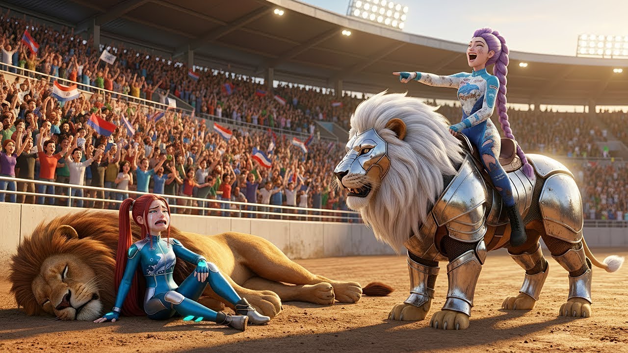 Rumi Gets Lion Racing Championship-KPOP Demon Hunters