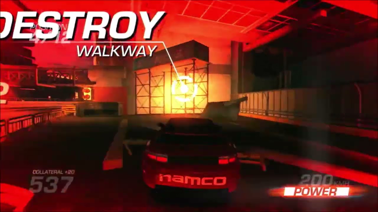 Ridge Racer Unbounded (PS3) - Kamata Fiera in Shattered Streets