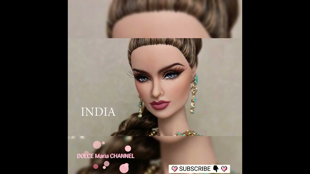 India 🇮🇳 Beautiful Indian Barbie Dolls of the World | Short Clip Compilation | DOLCE Maria CHANNEL 🍬