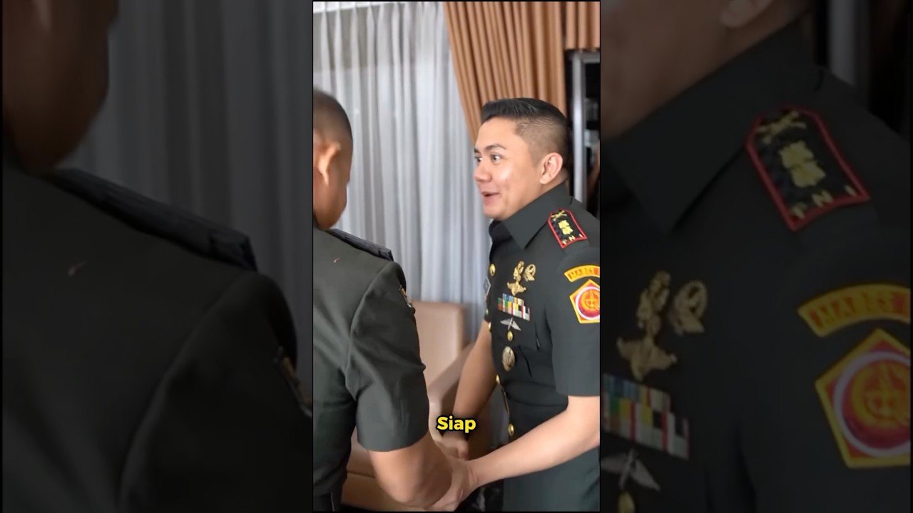 Letkol Teddy tampil gagah saat kenakan baju seragam TNI🫡🔥 #teddyindrawijaya #letkolteddy