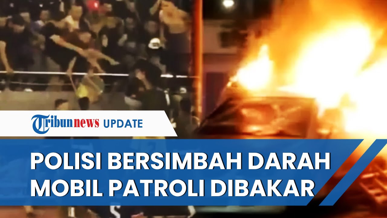 RICUH! Tanding Basket di GOR Oepoi Kupang Buat Polisi Bersimbah Darah hingga Motor & Mobil Dibakar