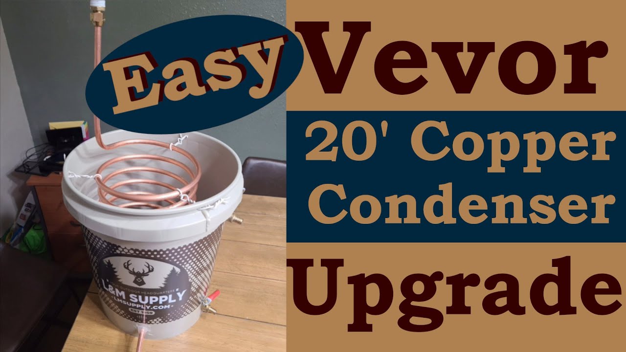 Dave's Vevor still copper coil condenser modification