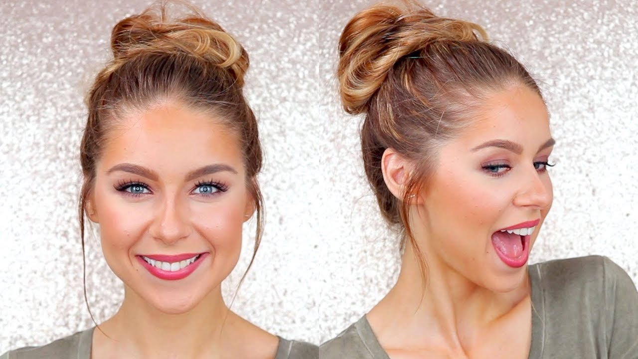 How To: Easy Messy Bun Tutorial