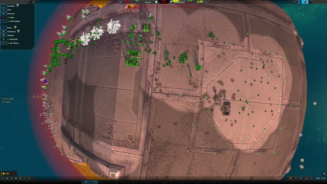 3v3 Lava Planet Planetary Annihilation: TITANS