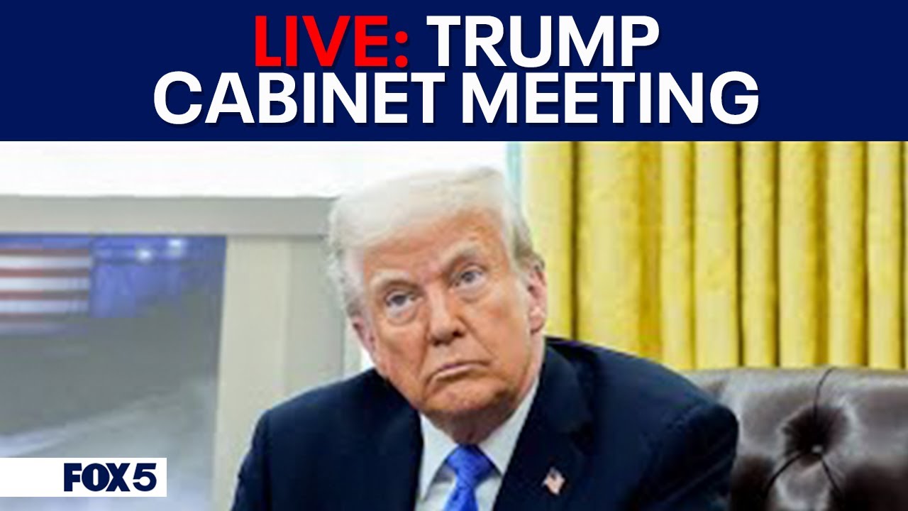 WATCH: President Donald Trump cabinet meeting: Elon Musk, DOE, Ukraine & more