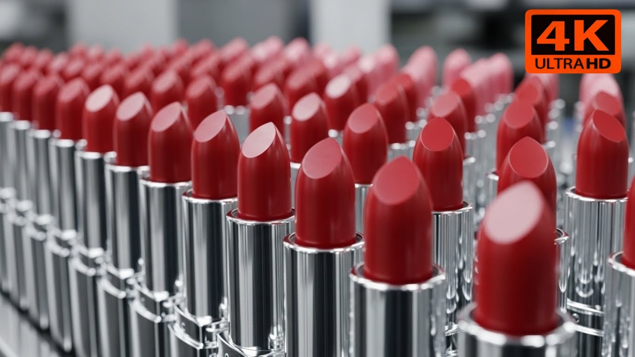 Inside A Modern Lipstick Factory | How Lipsticks Are Made with Advanced Technology (Full Process)