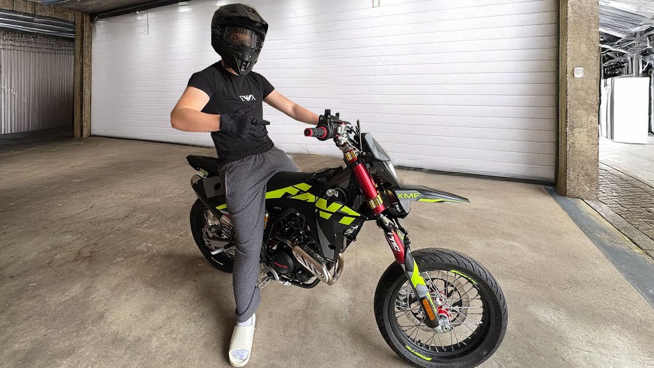 MEIN 1. MOTORRAD😍