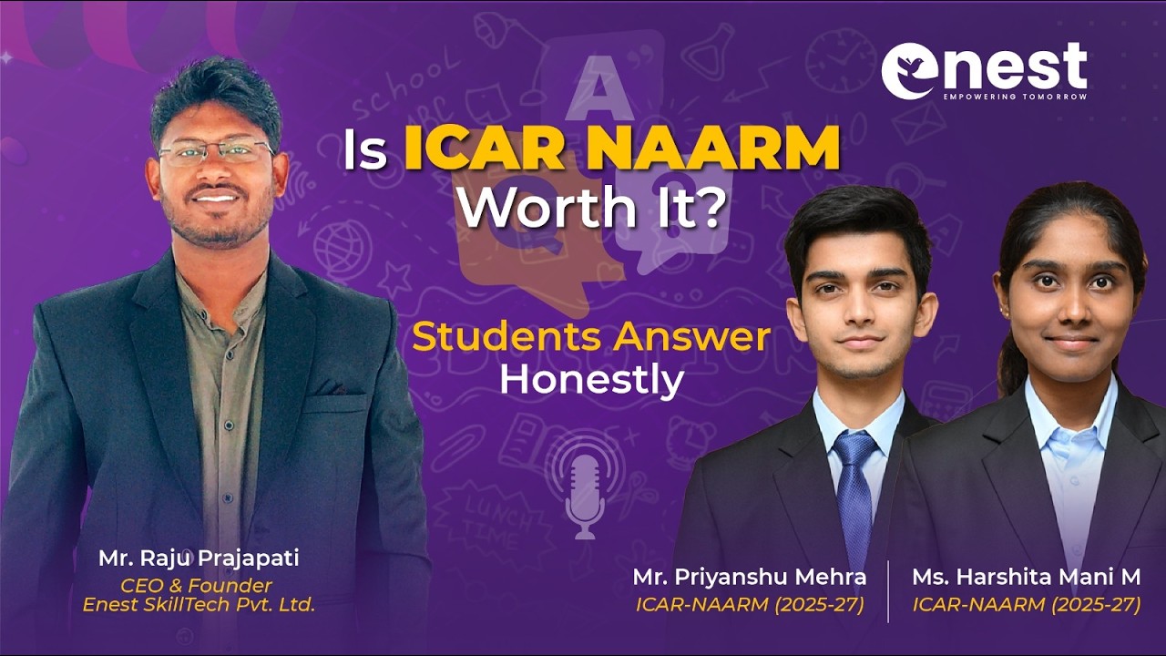 Is ICAR NAARM Worth It? Real Students Answer | Admission to Placement | Agri Business Management