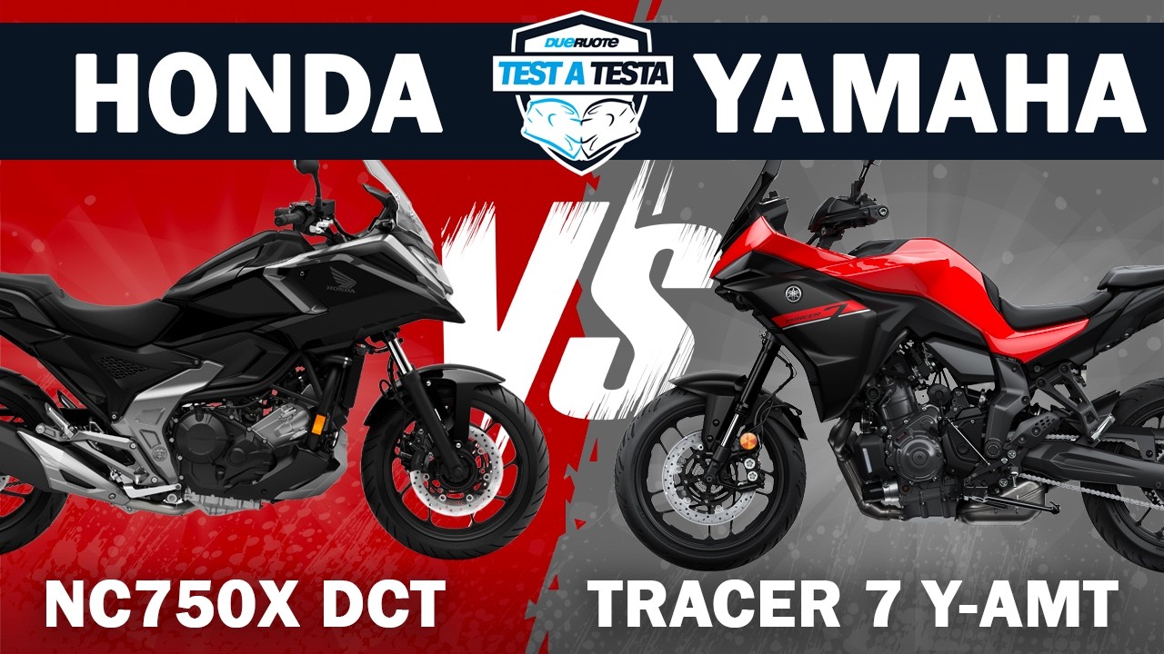 Honda NC750X VS Yamaha Tracer 7: meglio DCT o Y-AMT? - Test a Testa #34