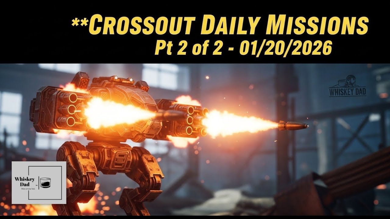 Crossout Daily Missions Pt 2 of 2 - 01/20/2026