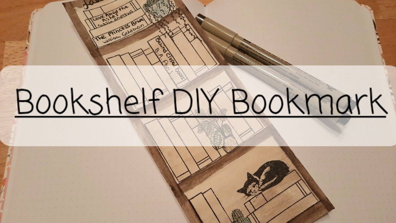 Bookshelf DIY Bookmark
