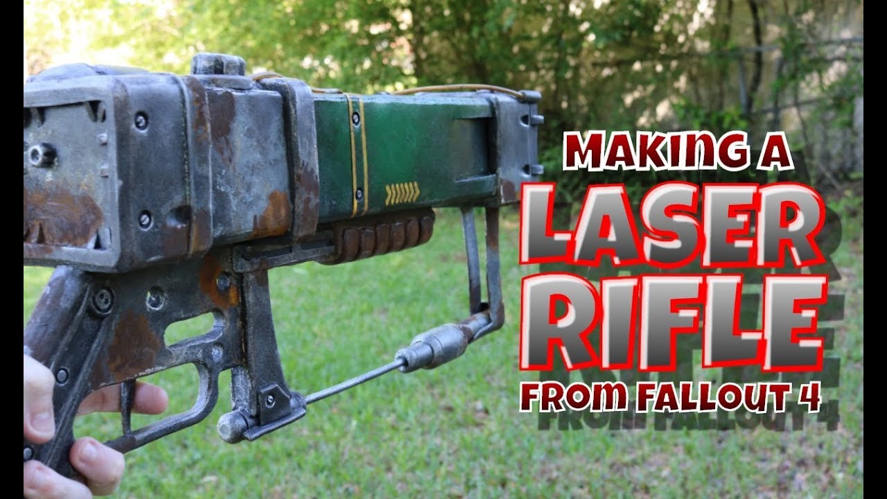 Making a Laser Rifle from Fallout 4