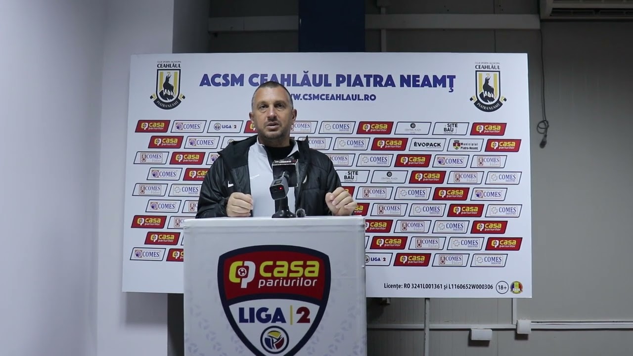 Costel Enache - antrenor principal ACS FC Bacău