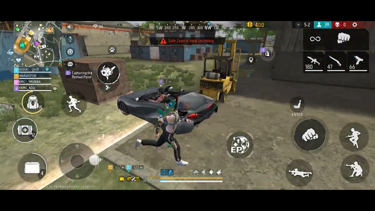 I am playing free fire 🔥🔥