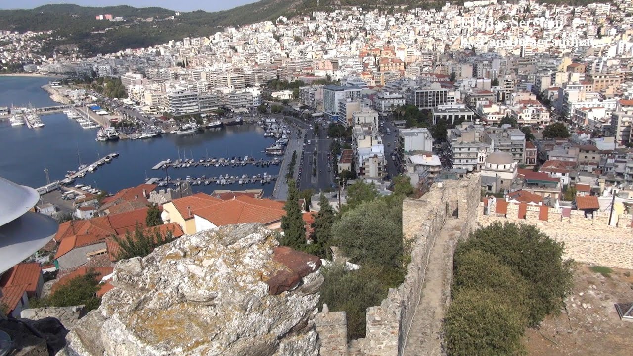 Η Καβάλα από ψηλά/Kavala from above