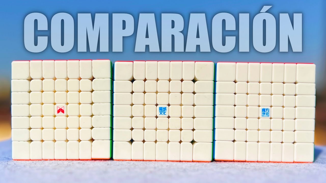 Spark V2 vs Aofu WRM vs Meilong 7M Ball-Core 🔥 | Comparación de los mejores 7x7 😎
