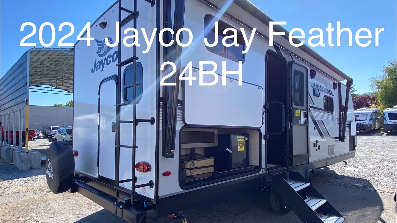 New 2024 Jayco Jay Feather 24BH walkthrough with A.P at Valley RV Supercenter