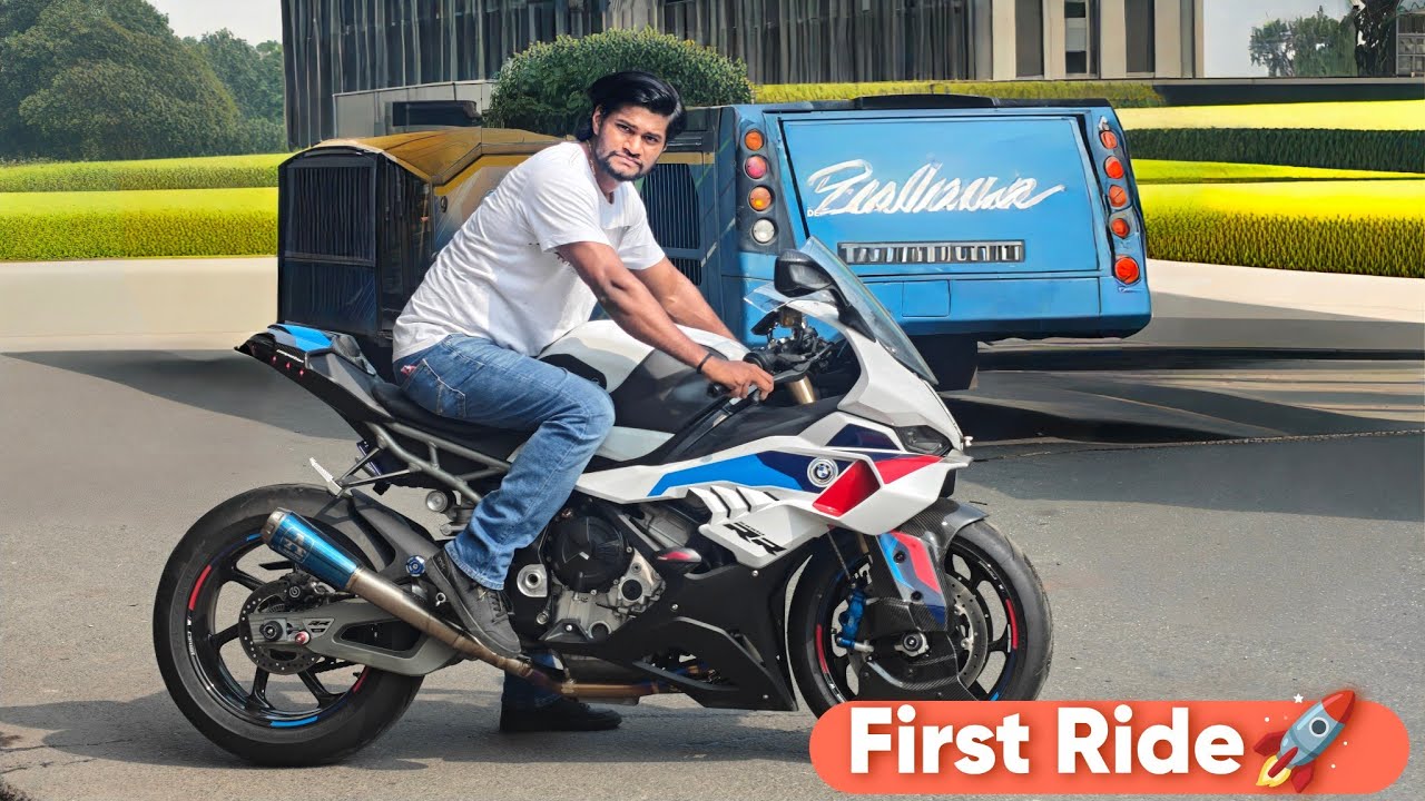 Finally 2025 BMW S1000RR ki Ride Lehi Li😍With Loudest Exhaust ☠️