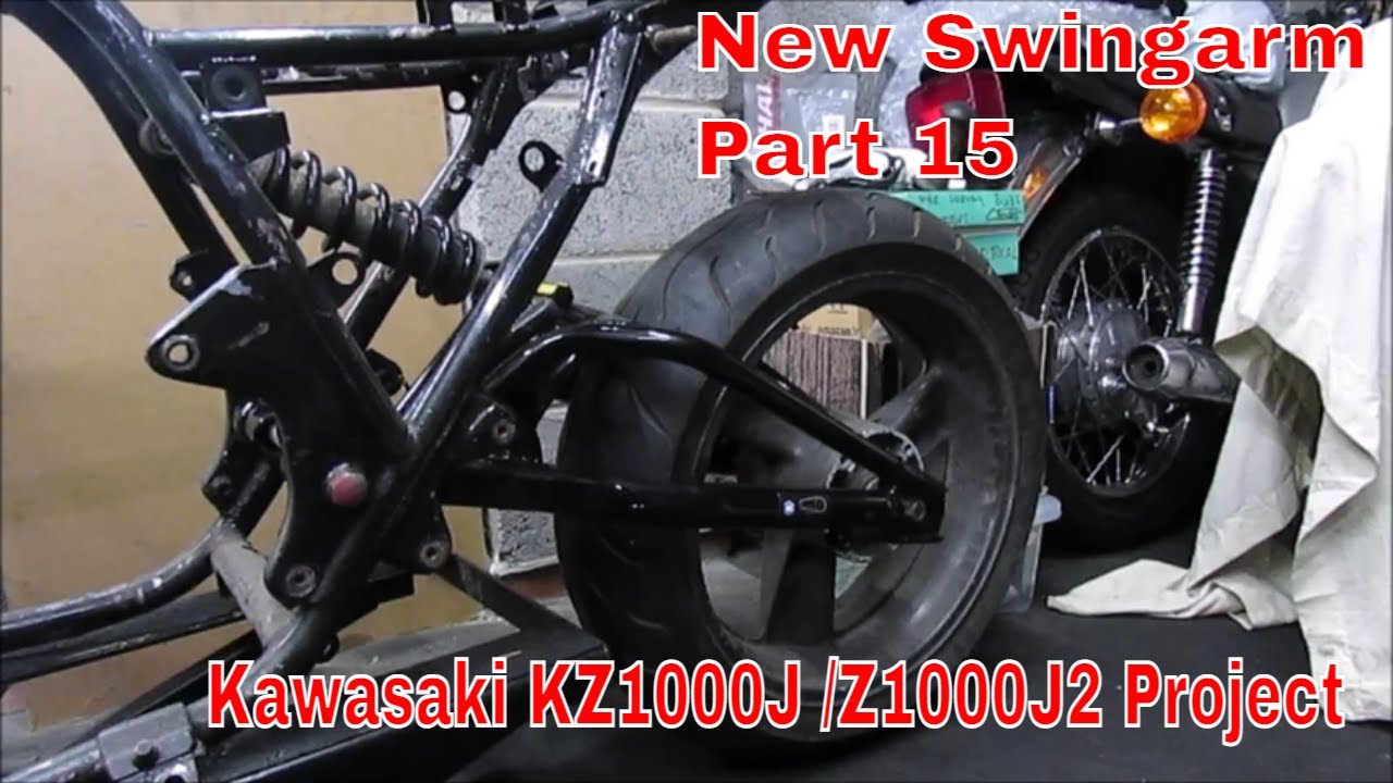 Kawasaki KZ1000J /Z1000J2 Project - New Swingarm  - Part 15