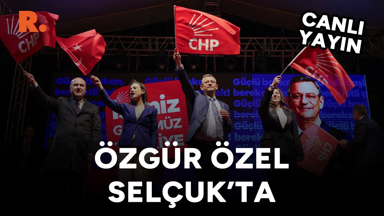 Özgür Özel, Efes Selçuk'ta düzenlenen proje tanıtım toplantısında 