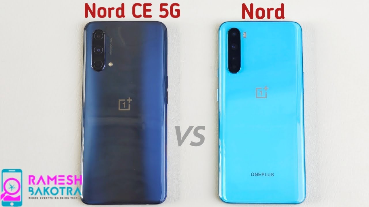 OnePlus Nord CE 5G vs OnePlus NORD Speed Test and Camera Comparison