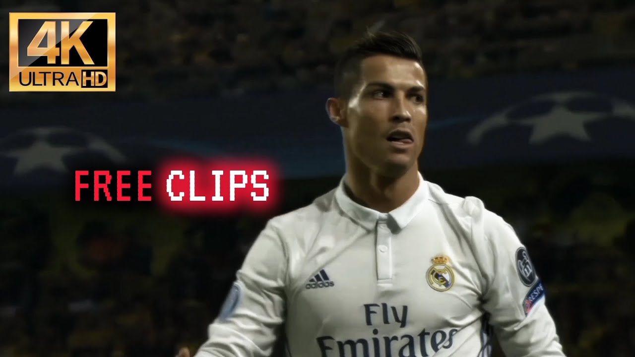 4K Clips for editing | Young Ronaldo | 