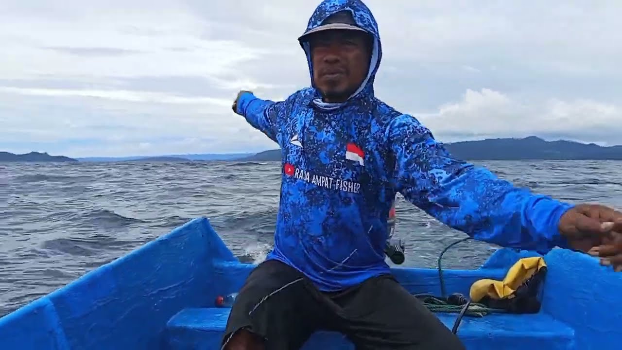 MANCING TROLLING IKAN TENGGIRI PAKAI TEHNIK UMPAN HIDUP 