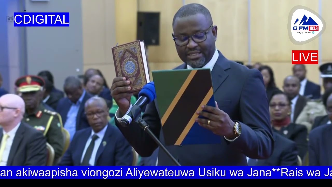 TAZAMA MWANASHERIA MKUU WA SERIKALI HAMZA JOHARI AKILA KIAPO MBELE YA RAIS SAMIA SULUHU HASSAN