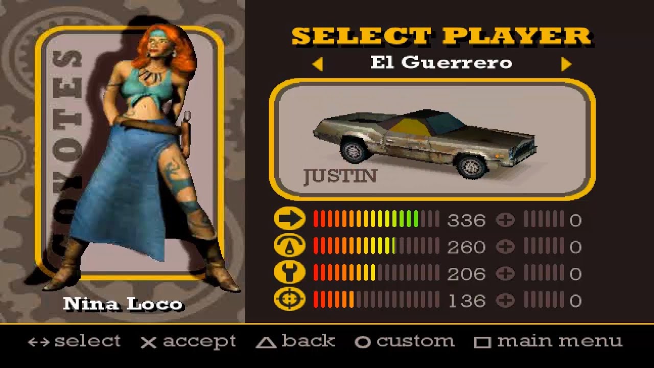 Vigilante 8 2nd Offense | El Guerrero Quest