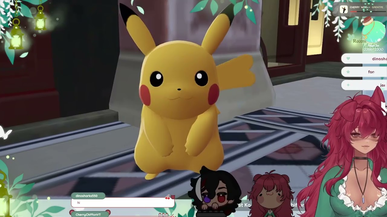 Roaming around Lumiose city with ma Espurr✨