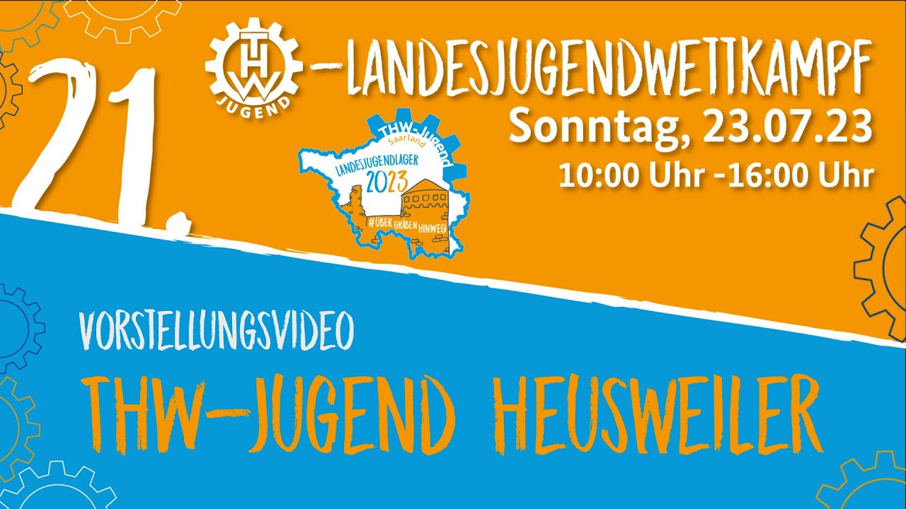 Wettkampfmannschaft der THW-Jugend Heusweiler | 21. Landesjugendwettkampf der THW-Jugend Saarland