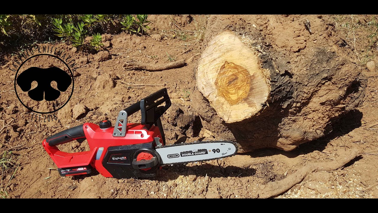 ОБЗОР Einhell GE-LC 18 Li: аккумуляторная бензопила для любителей