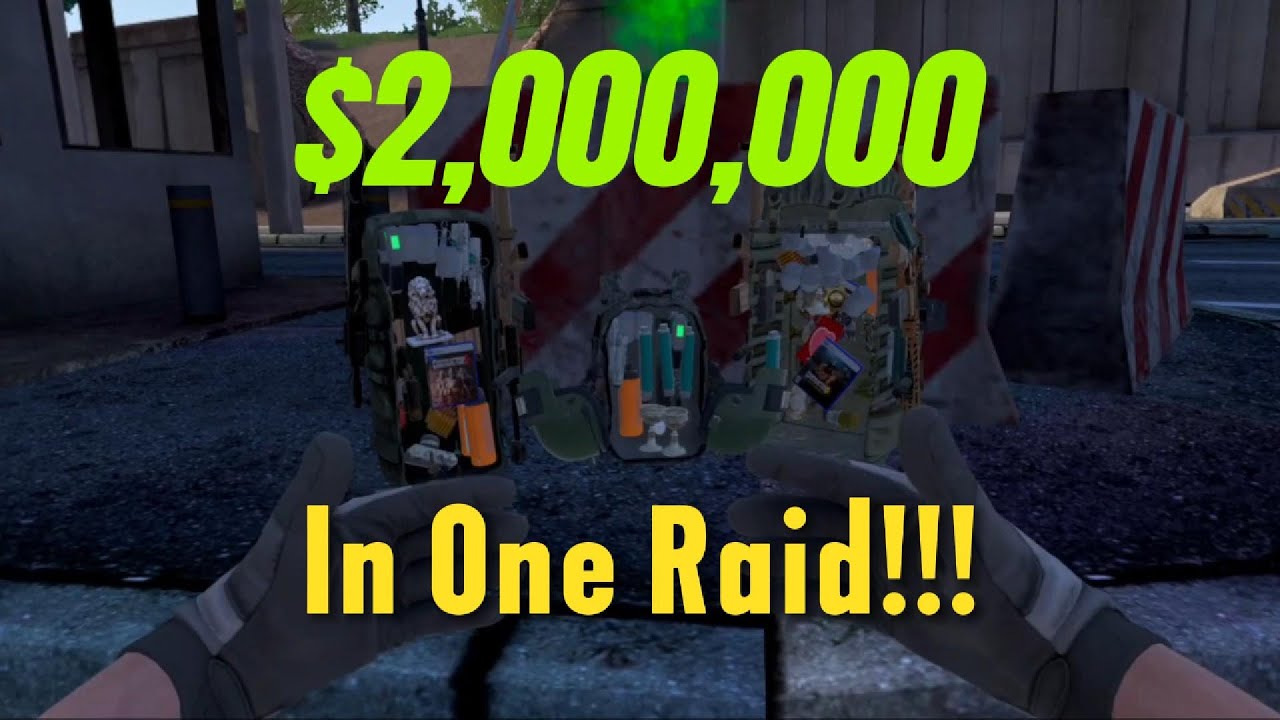 Exfilzone- We Made 2 Million In ONE Single Raid!