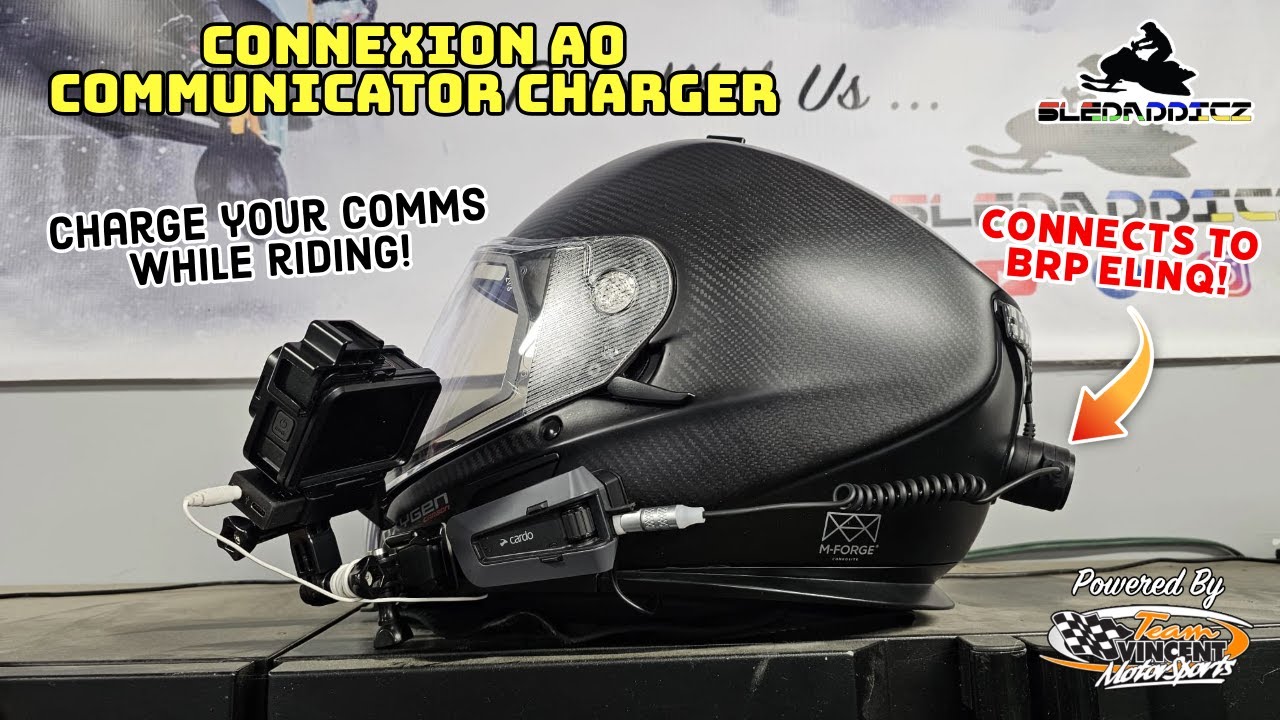 Charge your Snowmobile Communicators! | Connexion AO Communicator Charger for BRP Oxygen and Advex