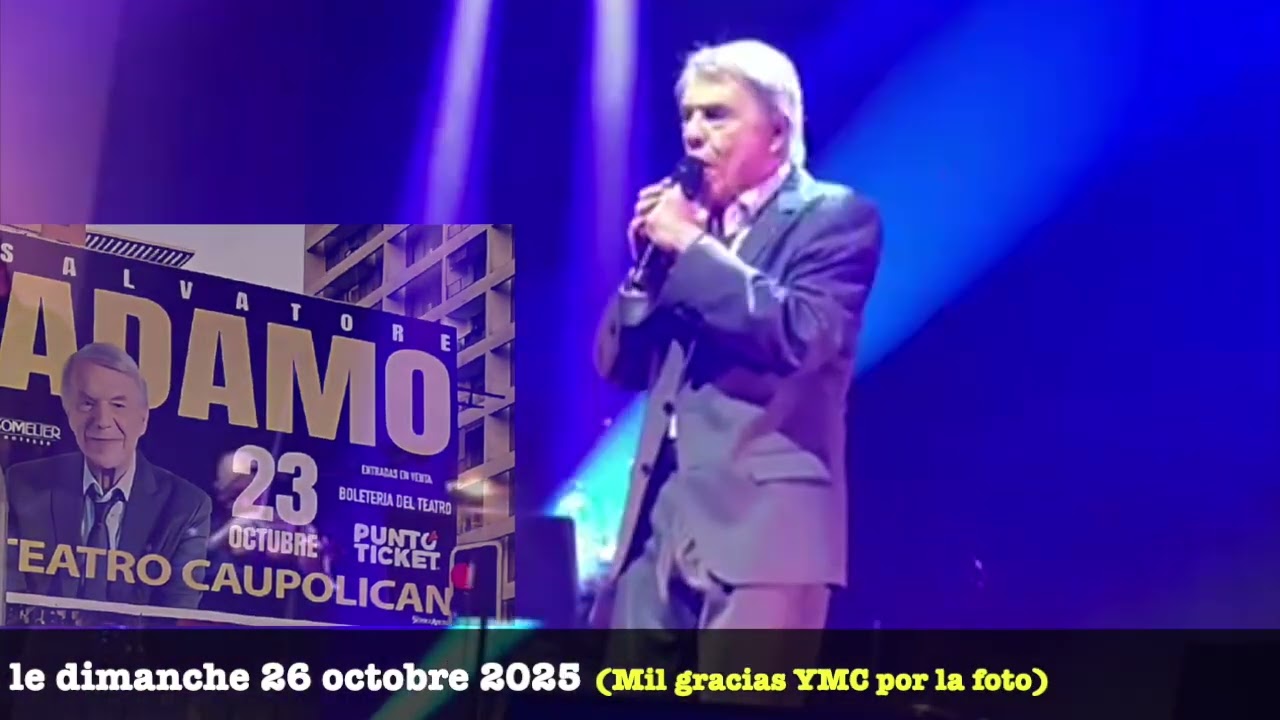 Salvatore Adamo - Live - Nouvel album 2025 (extraits)
