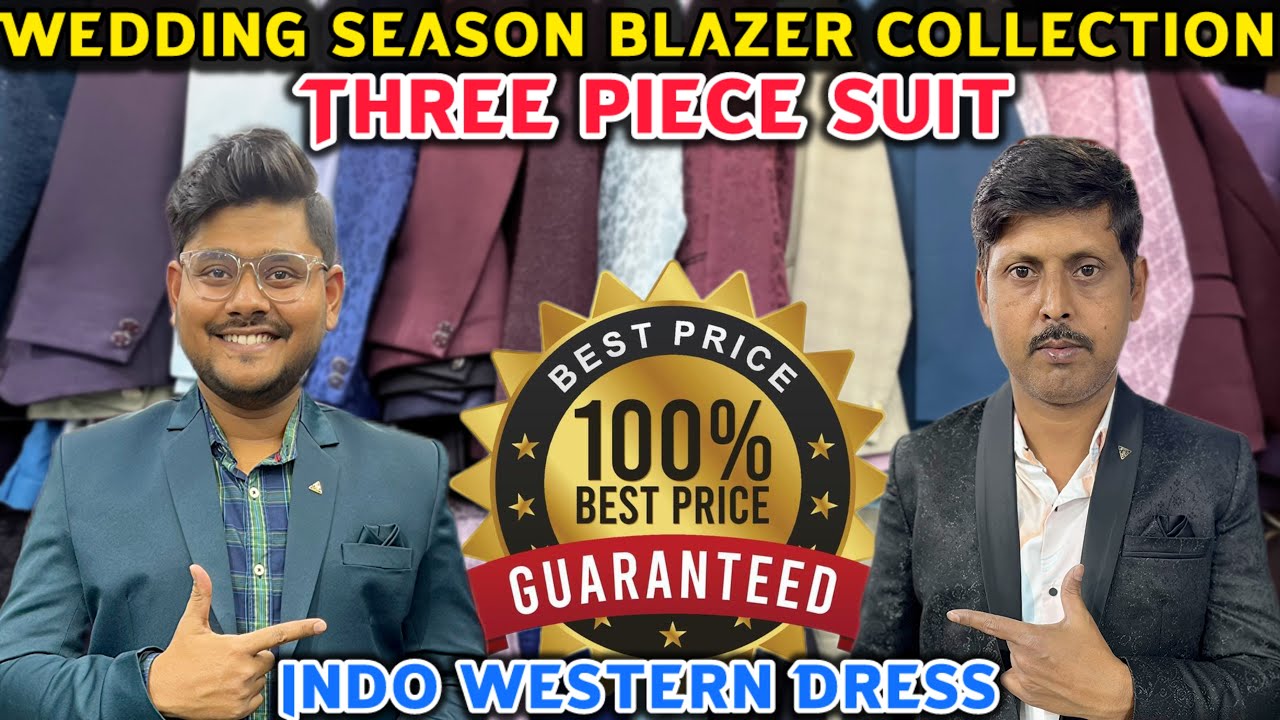Kolkata Blazer Market | Three Piece Suit Collection 2026 | New Market Wedding Outfit Shop