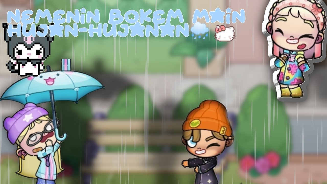 MINI VLOG | NEMENIN SI BOKEM MAIN HUJAN-HUJANAN 🌧️🌧️