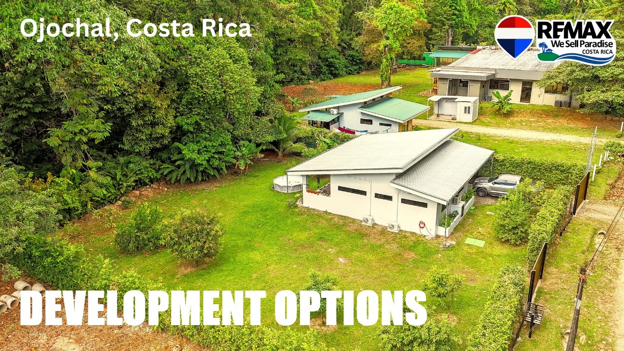 3 Bed House For Sale in OJOCHAL, Costa Rica $429,000 | River & Forest Border, Central Location 🤽‍♀️🌳