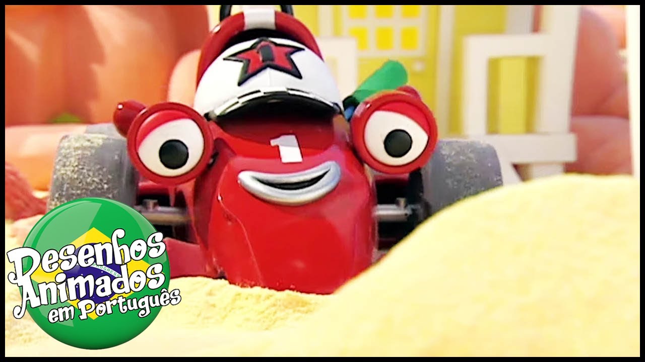 Roary, o Carrinho de Corrida | O dia de Roary na beira-mar | Episódios Completos | Desenhos Animados