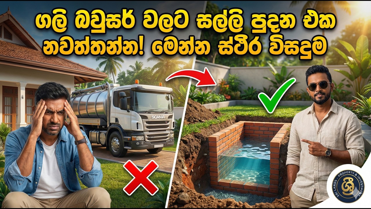 🚨 ගලි බවුසර් වලට සල්ලි නාස්ති කරන එක නවත්තන්න! උතුරන ටොයිලට් වලට ස්ථිරම විසඳුම මෙන්න 🚽💸