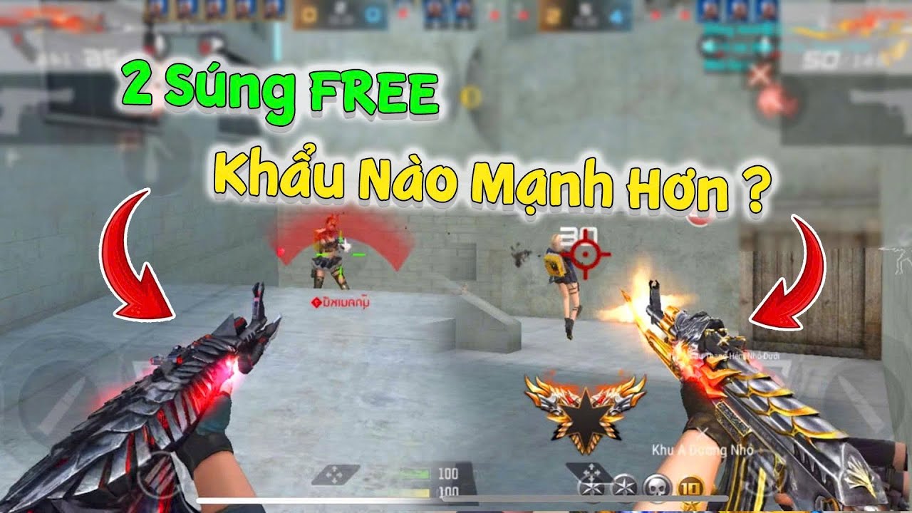 Crossfire Legends | 2 Súng FREE Hot Nhất - AK Born Beast vs AK Beast Cây Nào Bá Đạo Hơn ?