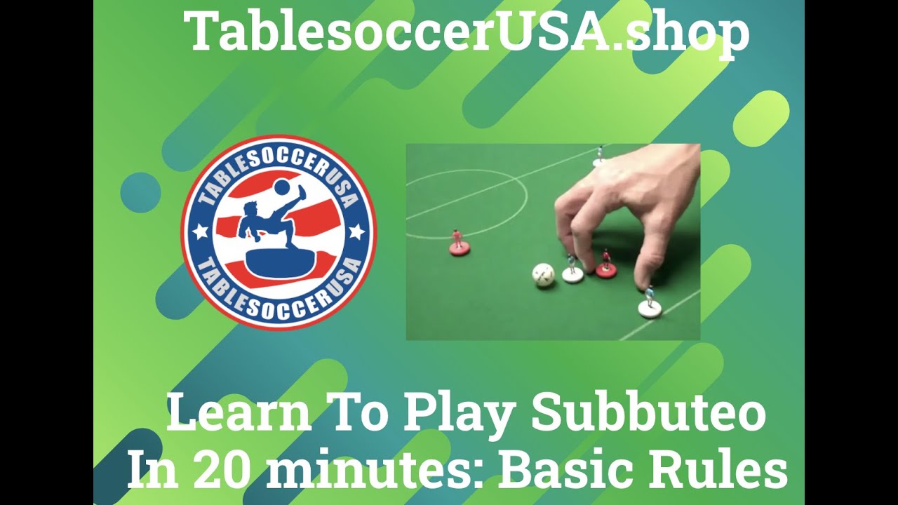 Как играть на Subbuteo — основные правила: научитесь играть за 20 минут!