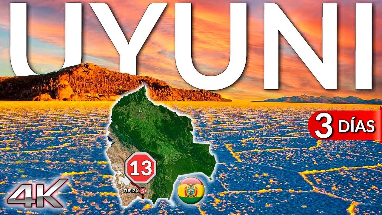 Explora 13 Vistazos📍UYUNI, Bolivia 🇧🇴 | Guía Dron Épica de Viajes