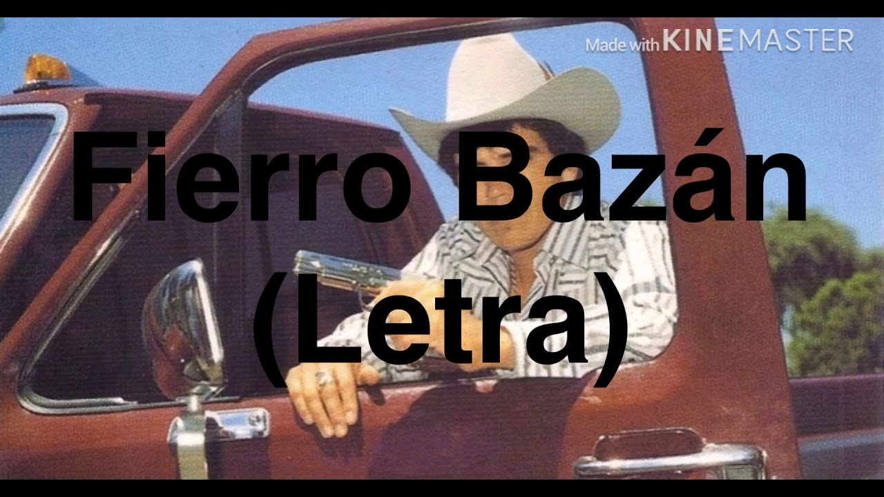 Chalino Sánchez - Fierro Bazán (Letra)