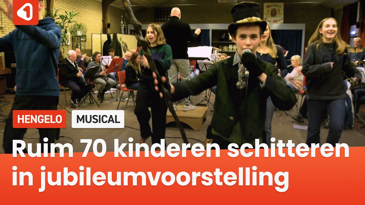Theatergroep Barst en harmonieorkest Vision zetten samen de musical 'Oliver!' op de planken