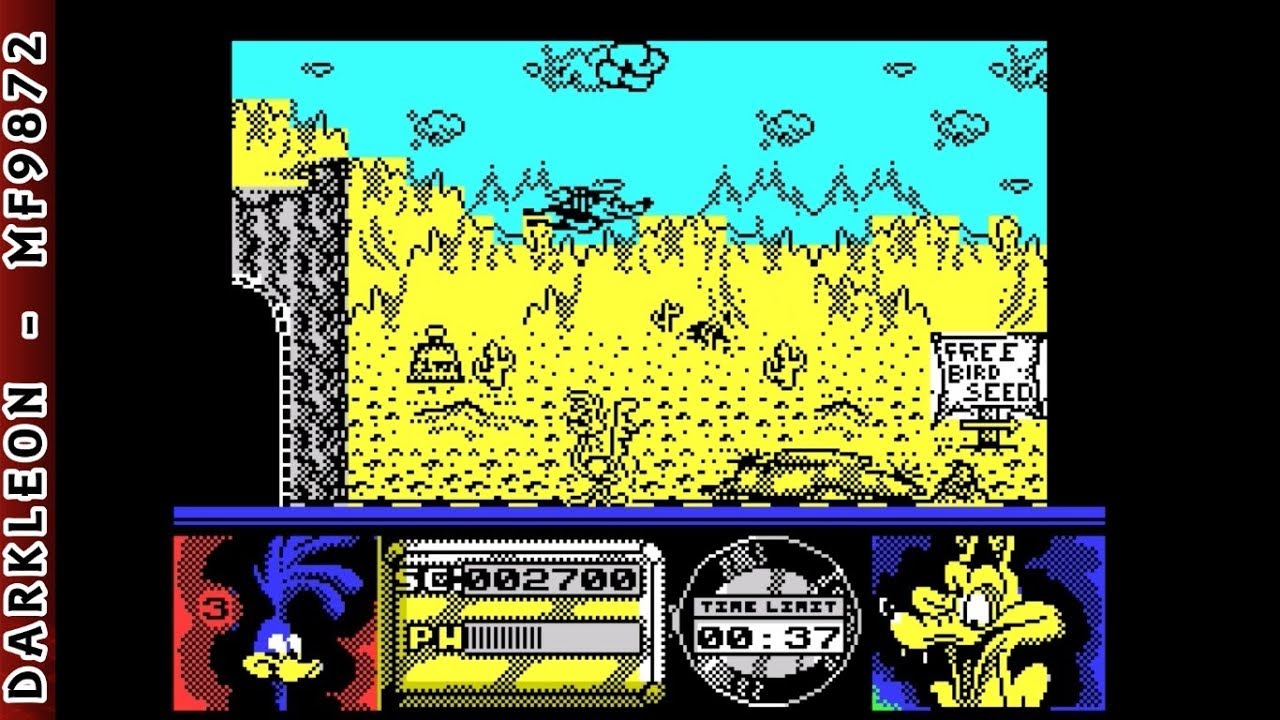 Sinclair Spectrum - Road Runner and Wile E. Coyote