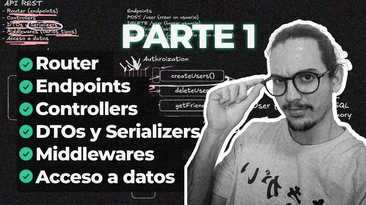 TODOS los conceptos y  componentes de una API REST EXPLICADOS (Parte 1)