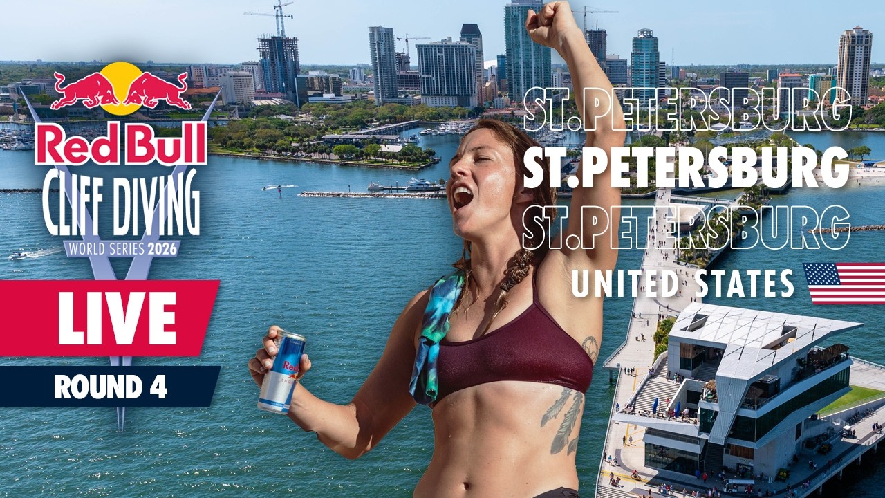 Final Round 4 in St. Petersburg Florida, USA | Red Bull Cliff Diving World Series 2026