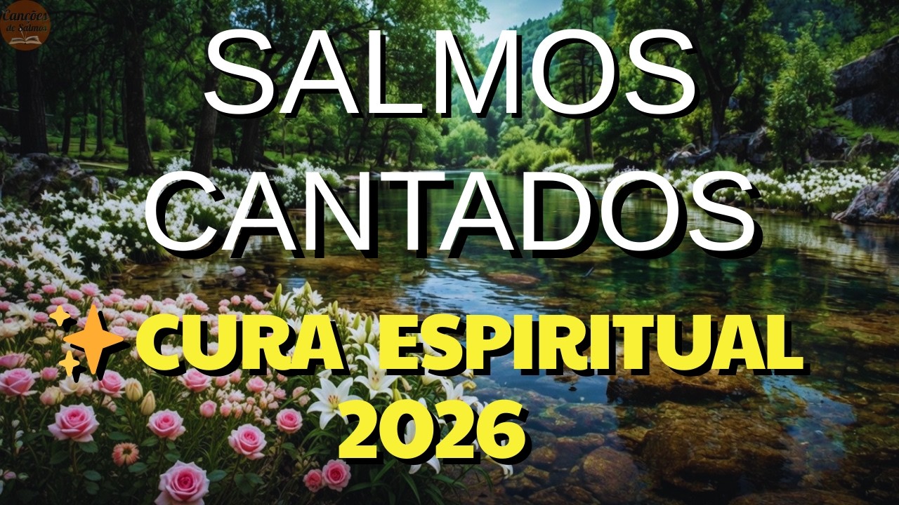 Os Melhores Salmos Cantados 2026 Para Cura e Renovação Espiritual 🌿 1 Hora de Louvor e Paz